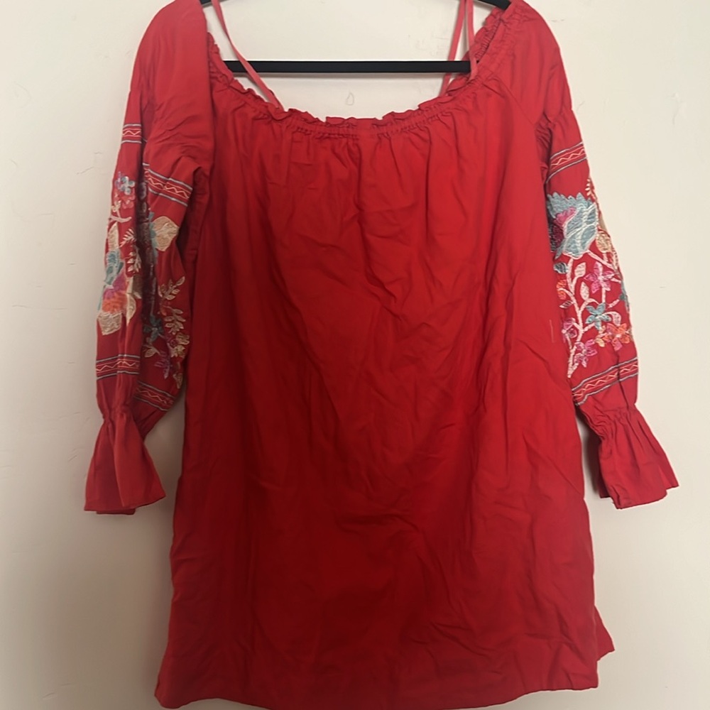 Free people fleur du jour babydoll embroidered dress - Picture 8 of 8